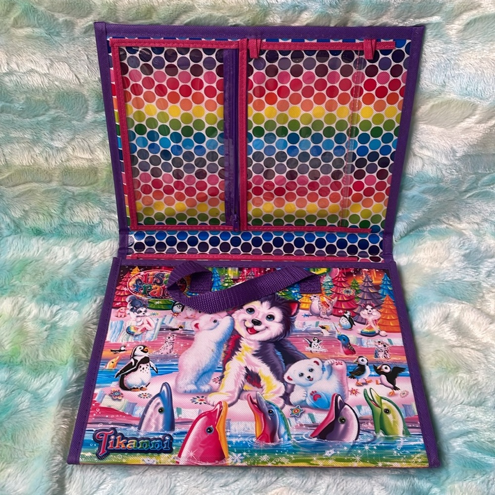 NWOT LISA FRANK Tri-Fold organizer - Picture 3 of 9
